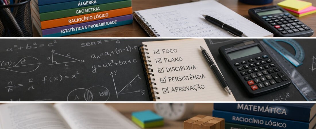 Matemática para Concursos Públicos: o que estudar, como aprender e como praticar